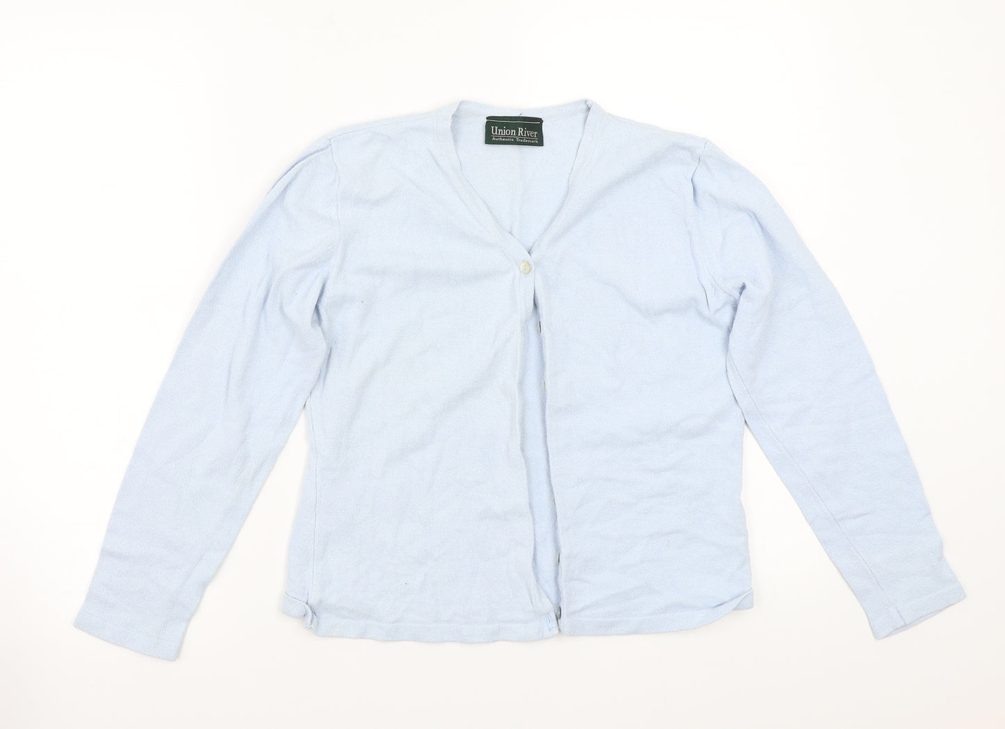 Union river Womens Blue   Cardigan Jumper Size 12