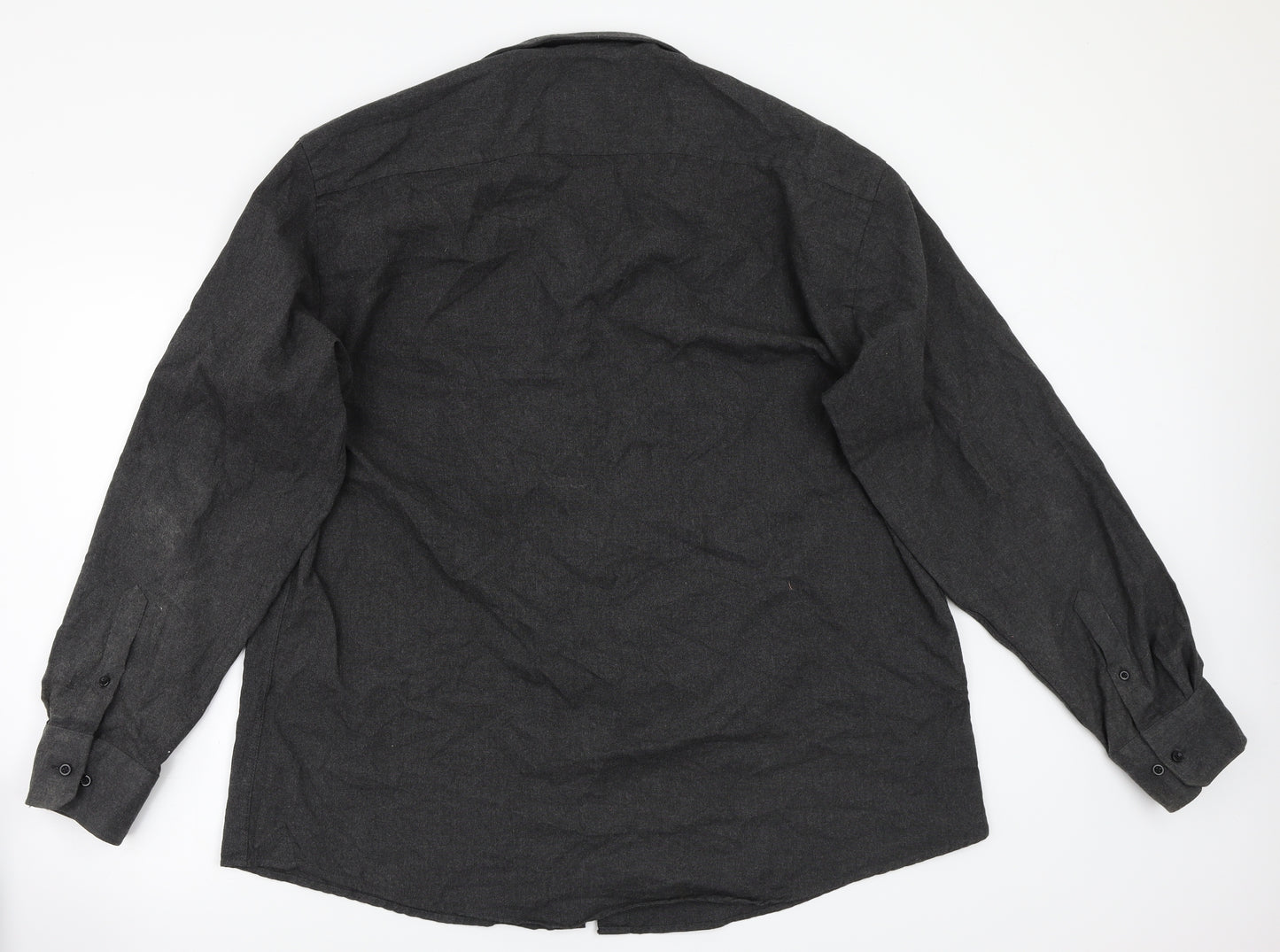 Citta Di Milano  Mens Grey    Button-Up Size 46