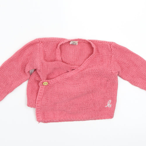 Bonds Girls Pink   Cardigan Jumper Size 0-3 Months