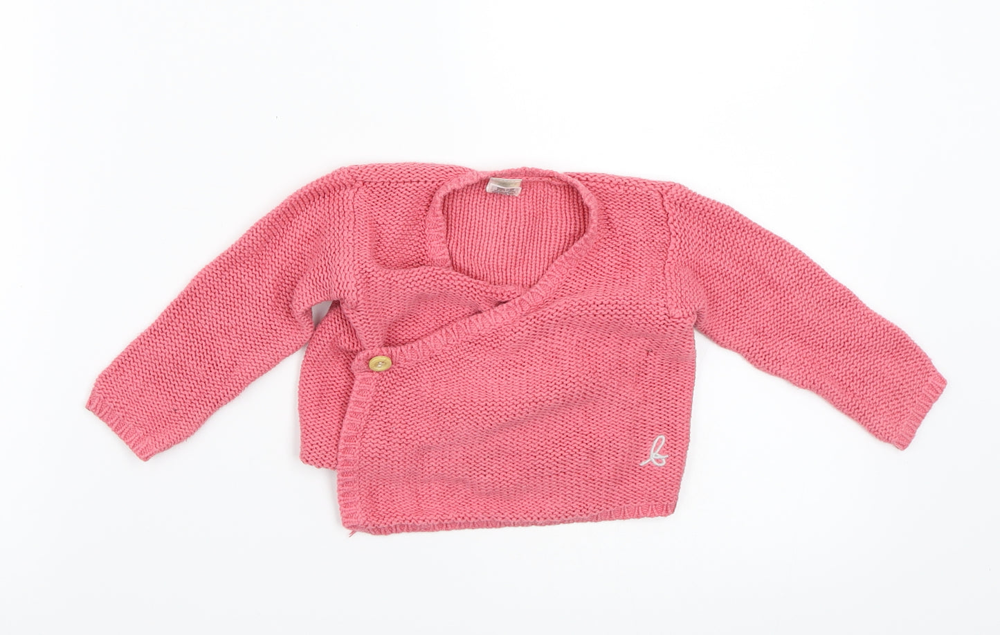 Bonds Girls Pink   Cardigan Jumper Size 0-3 Months