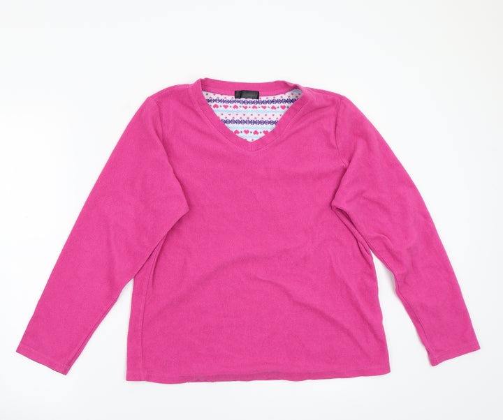 F&F Womens Pink   Pullover Jumper Size 12