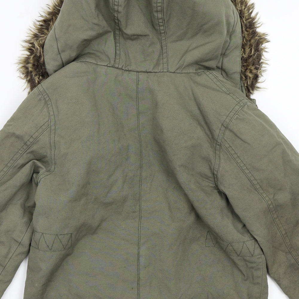 Marks and Spencer Boys Green   Jacket Coat Size 4-5 Years