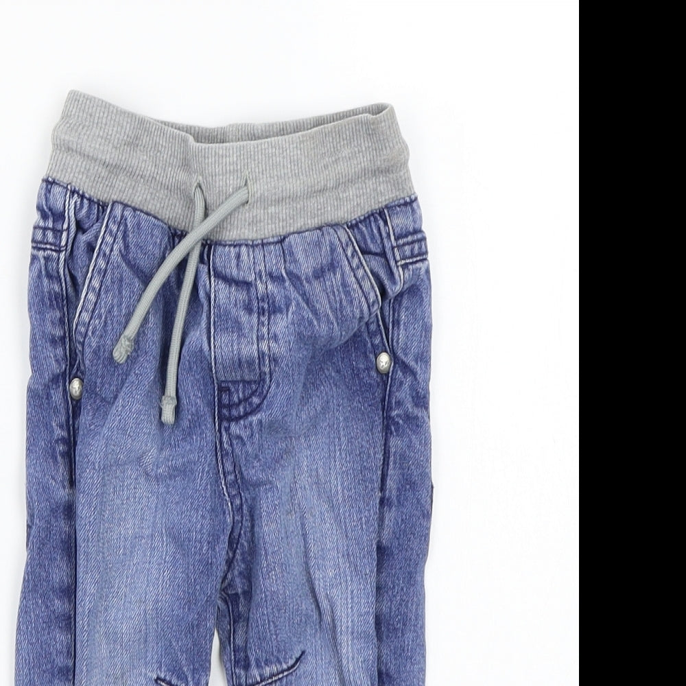 F&F Baby Blue   Capri Jeans Size 12-18 Months