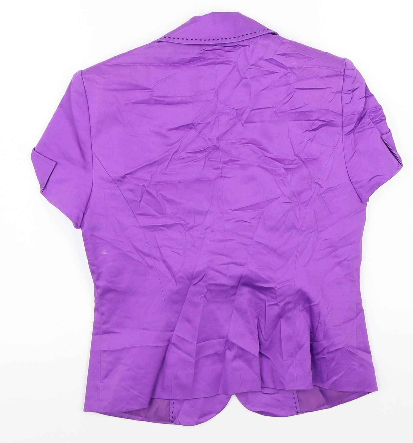 Marks and Spencer Womens Purple   Jacket Coat Size 10