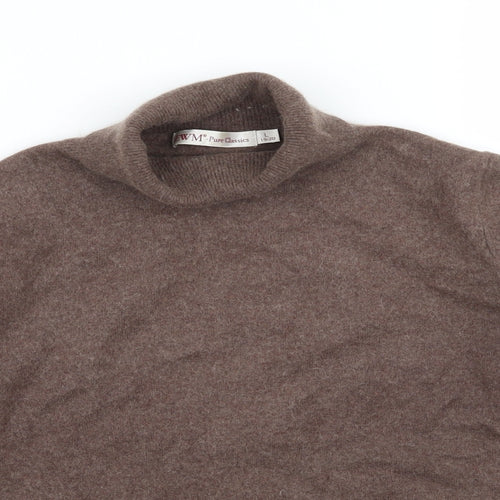 EWM Womens Brown  Knit Pullover Jumper Size 18