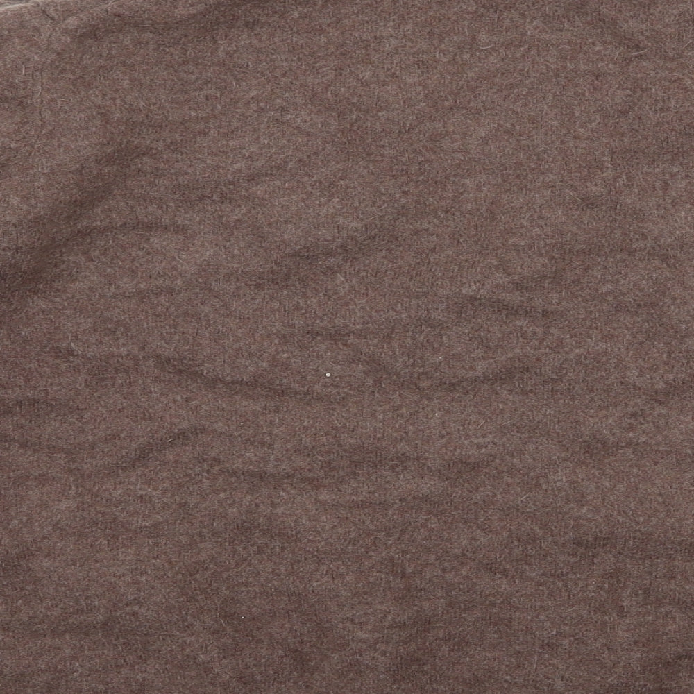 EWM Womens Brown  Knit Pullover Jumper Size 18