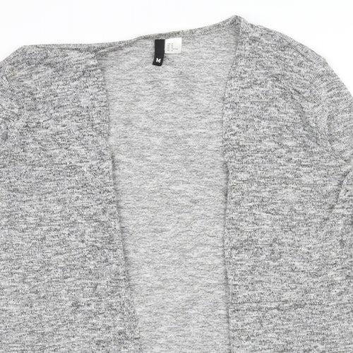 H&M Womens Grey  Knit Cardigan Jumper Size M