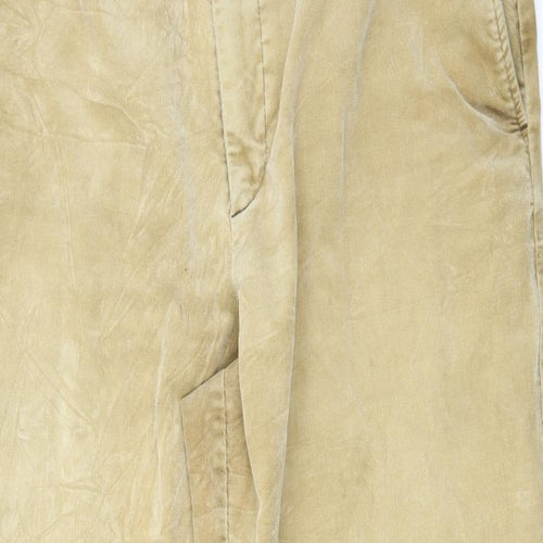 DOCKERS Mens Beige  Corduroy Trousers  Size 38 in L30 in