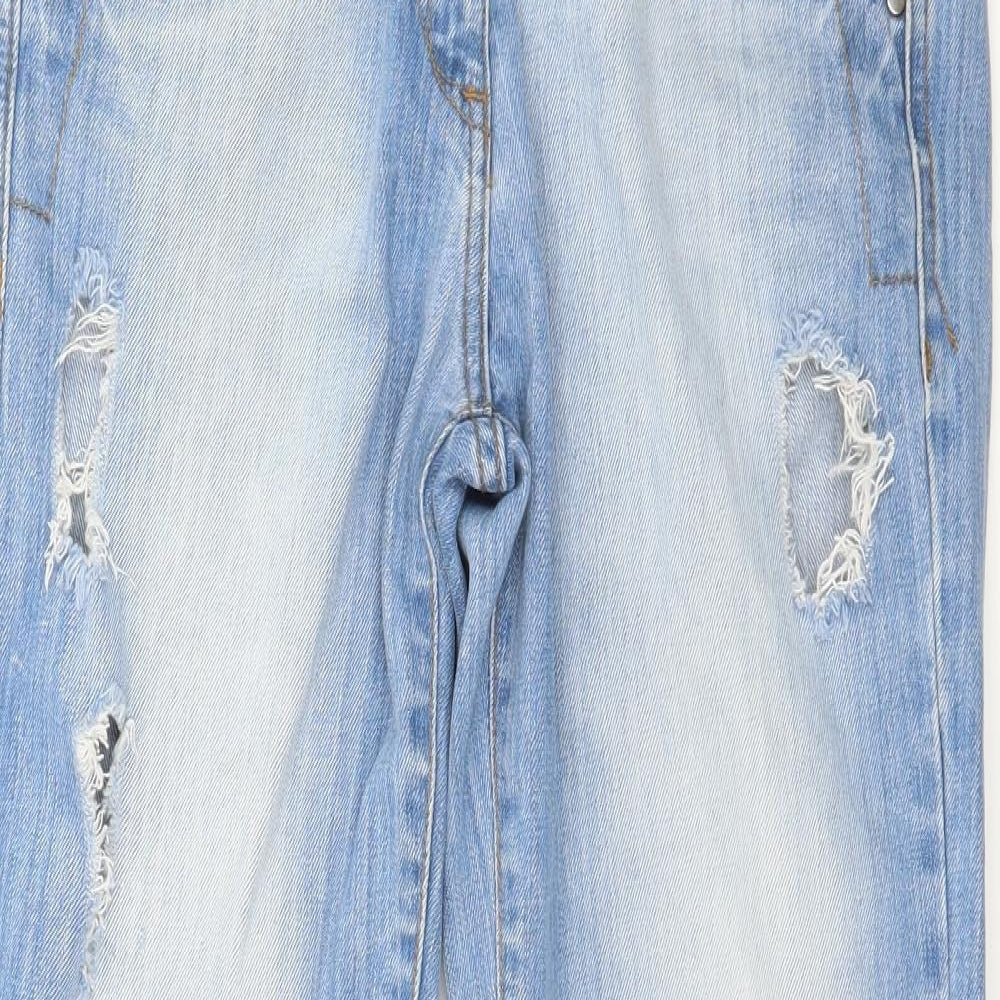 SoulCal&Co Womens Blue  Denim Straight Jeans Size 10 L28 in