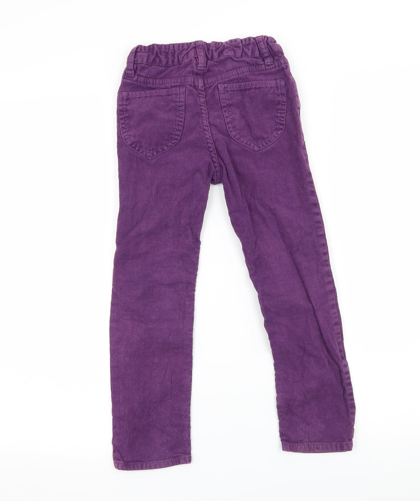 H&M Girls Purple  Corduroy Straight Jeans Size 6 Years