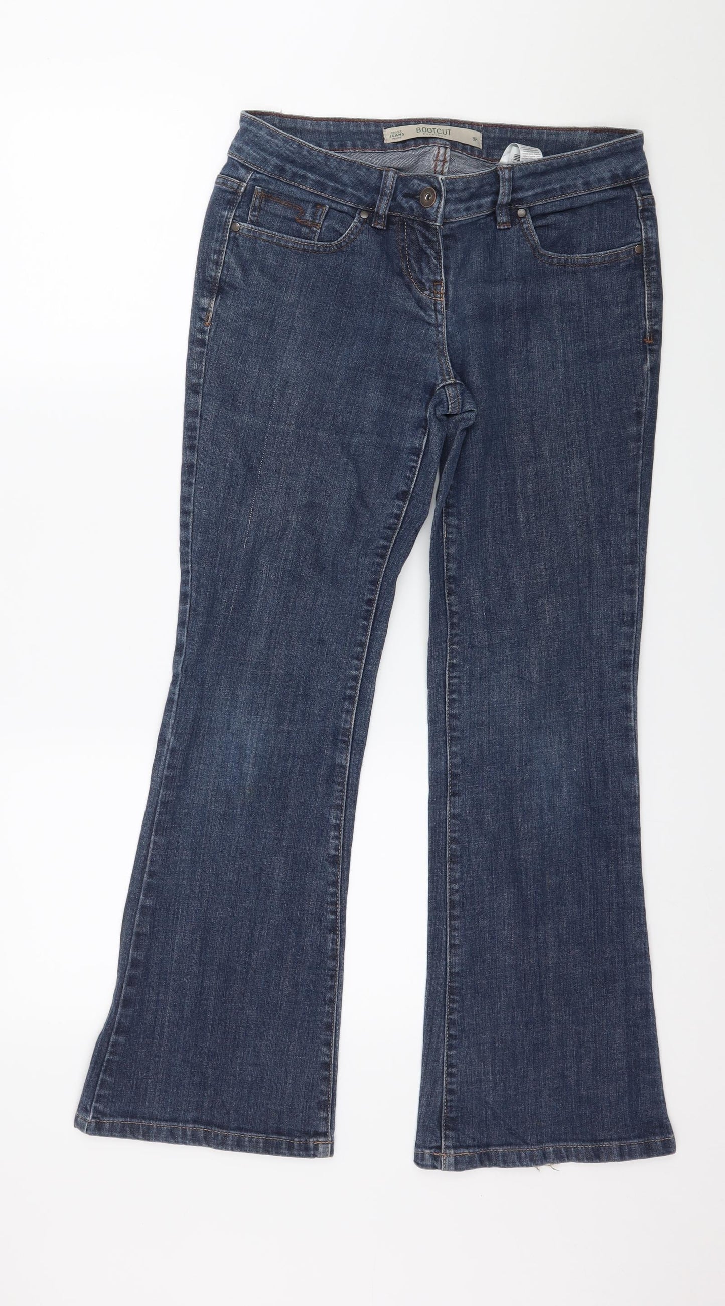 NEXT Womens Blue  Denim Skinny Jeans Size 8 L27 in