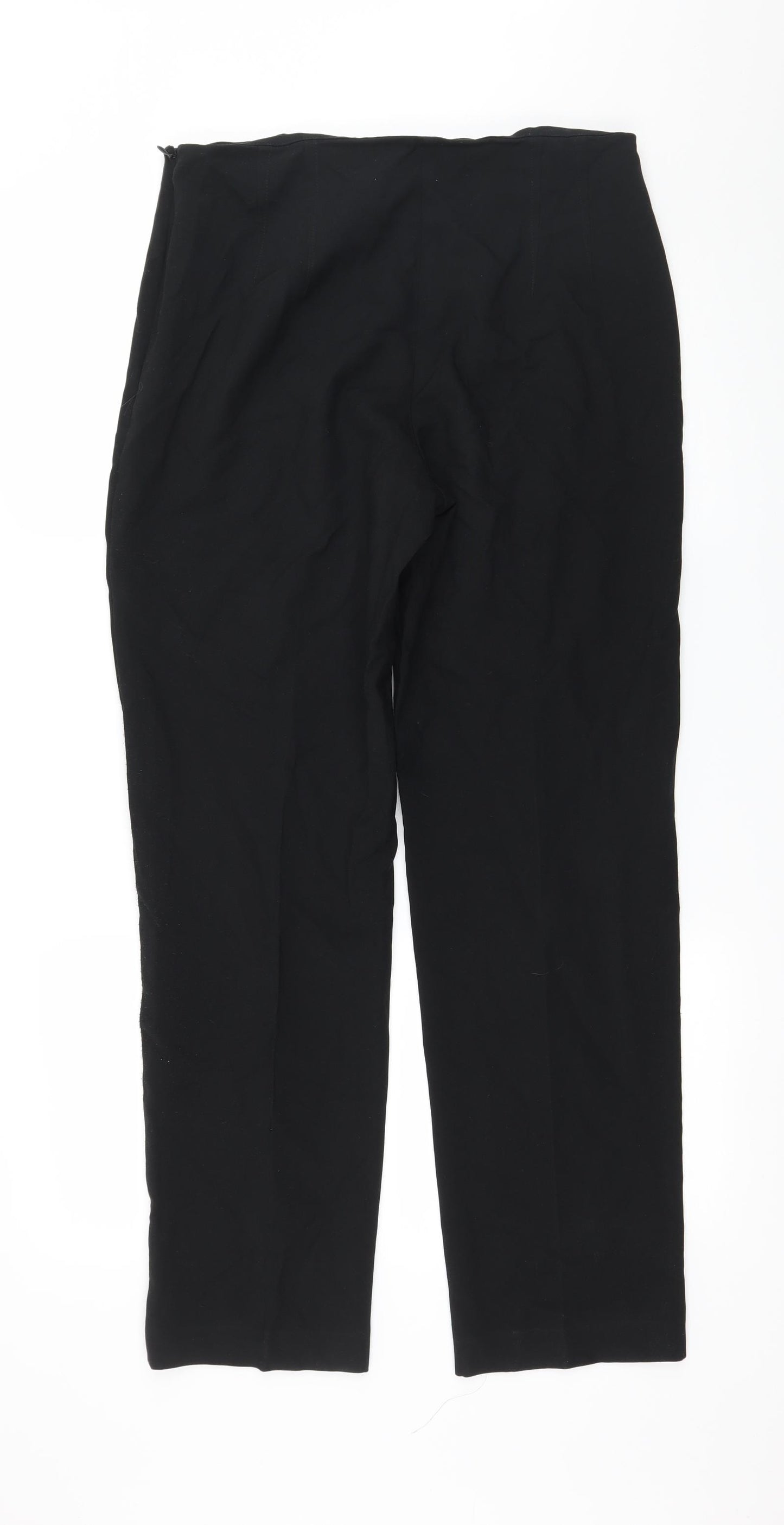 Marks and Spencer Womens Black   Trousers  Size 12 L30 in