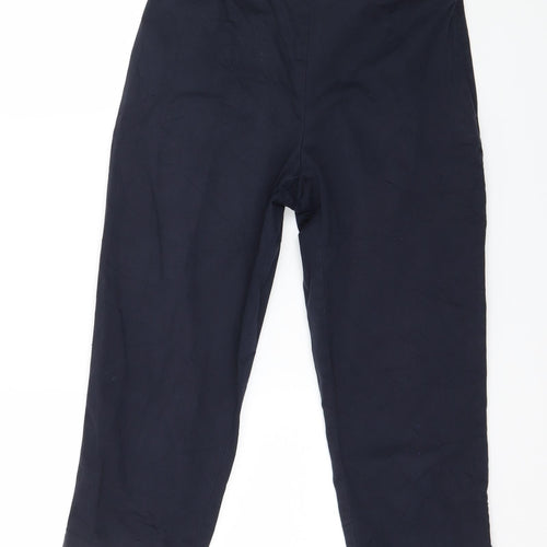 Marks and Spencer Womens Blue   Trousers  Size 10 L20 in