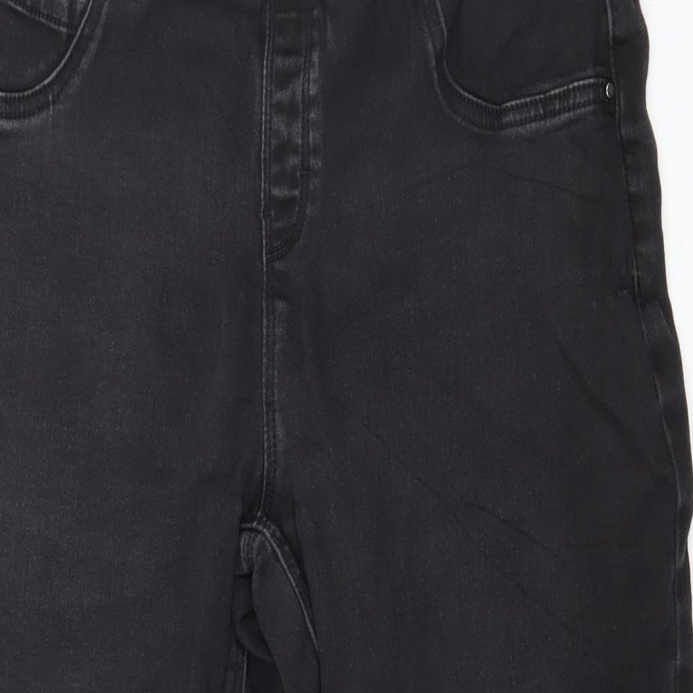 George Womens Black  Denim Cropped Jeans Size 18 L21 in