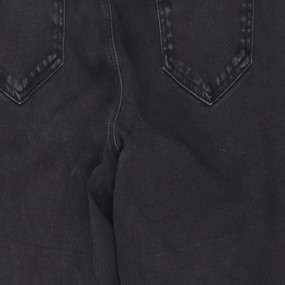 George Womens Black  Denim Cropped Jeans Size 18 L21 in