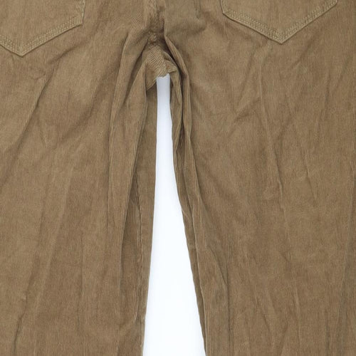 TU Mens Brown  Corduroy Trousers  Size 40 in L30 in