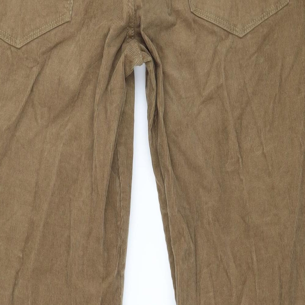 TU Mens Brown  Corduroy Trousers  Size 40 in L30 in