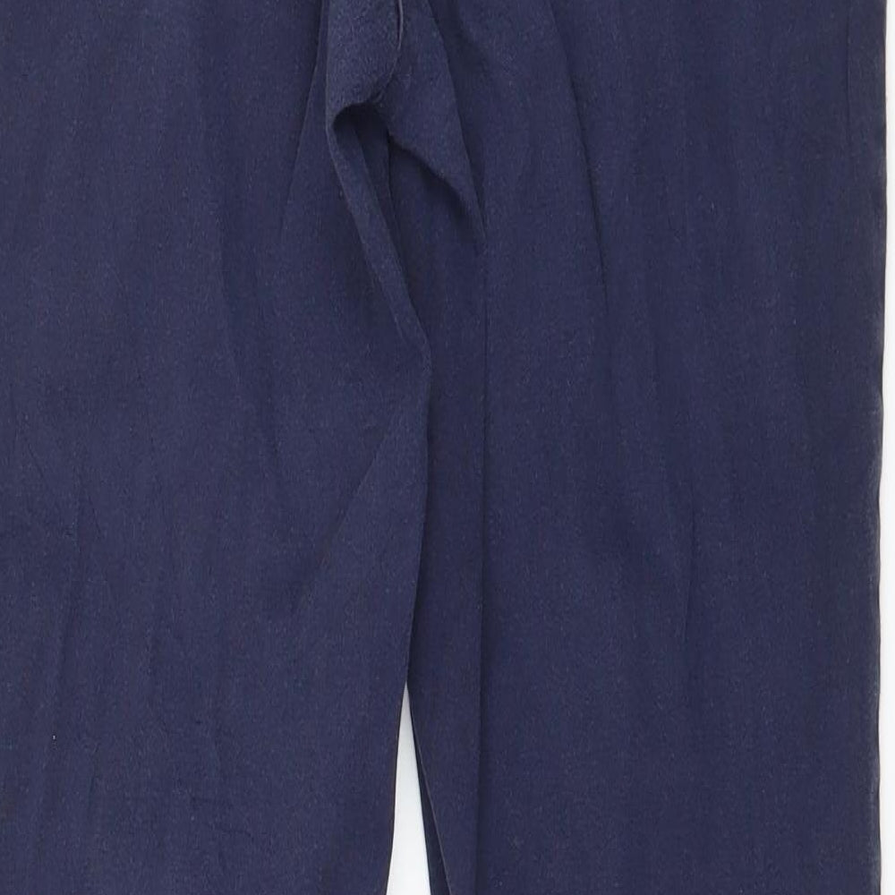 H&M Womens Blue  Denim Trousers  Size 30 in L29 in