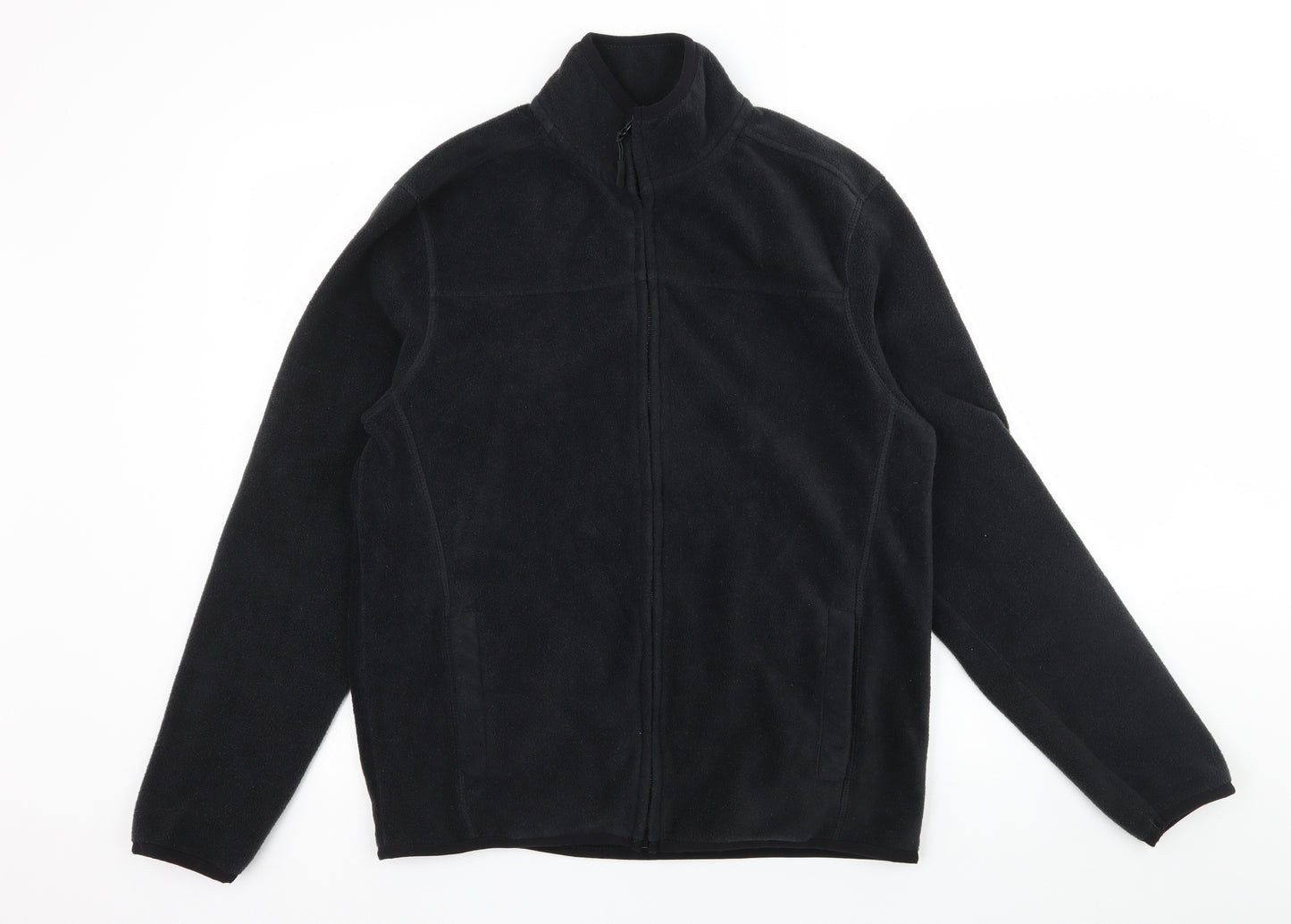 George Womens Black  Fleece Jacket  Size M