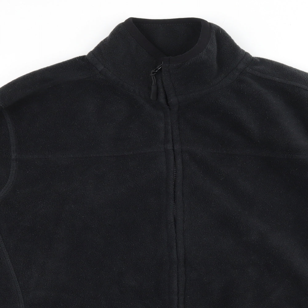 George Womens Black  Fleece Jacket  Size M