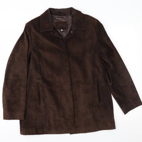 Marks and Spencer Womens Brown   Jacket  Size 16
