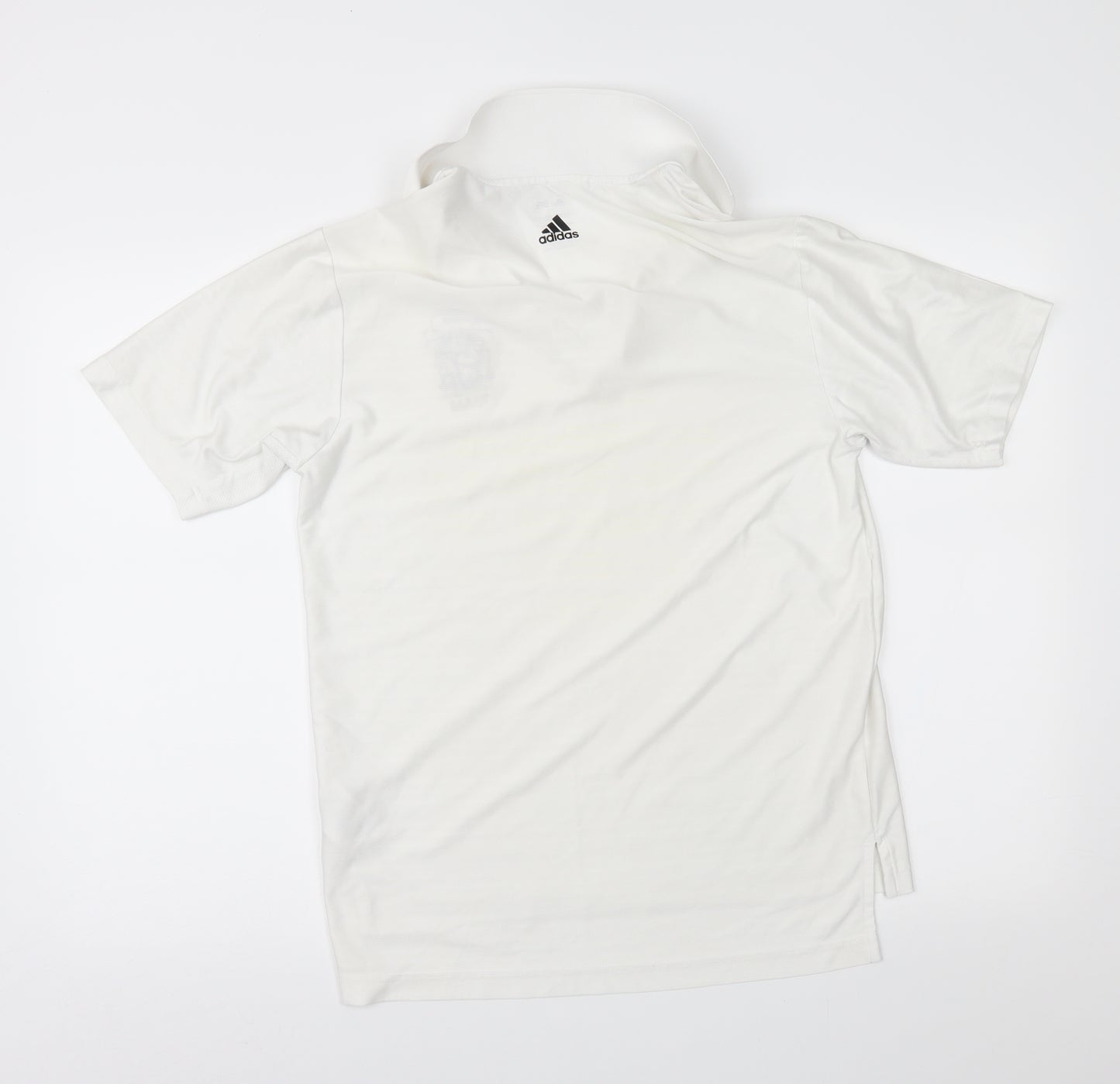 adidas Mens White    Polo Size S