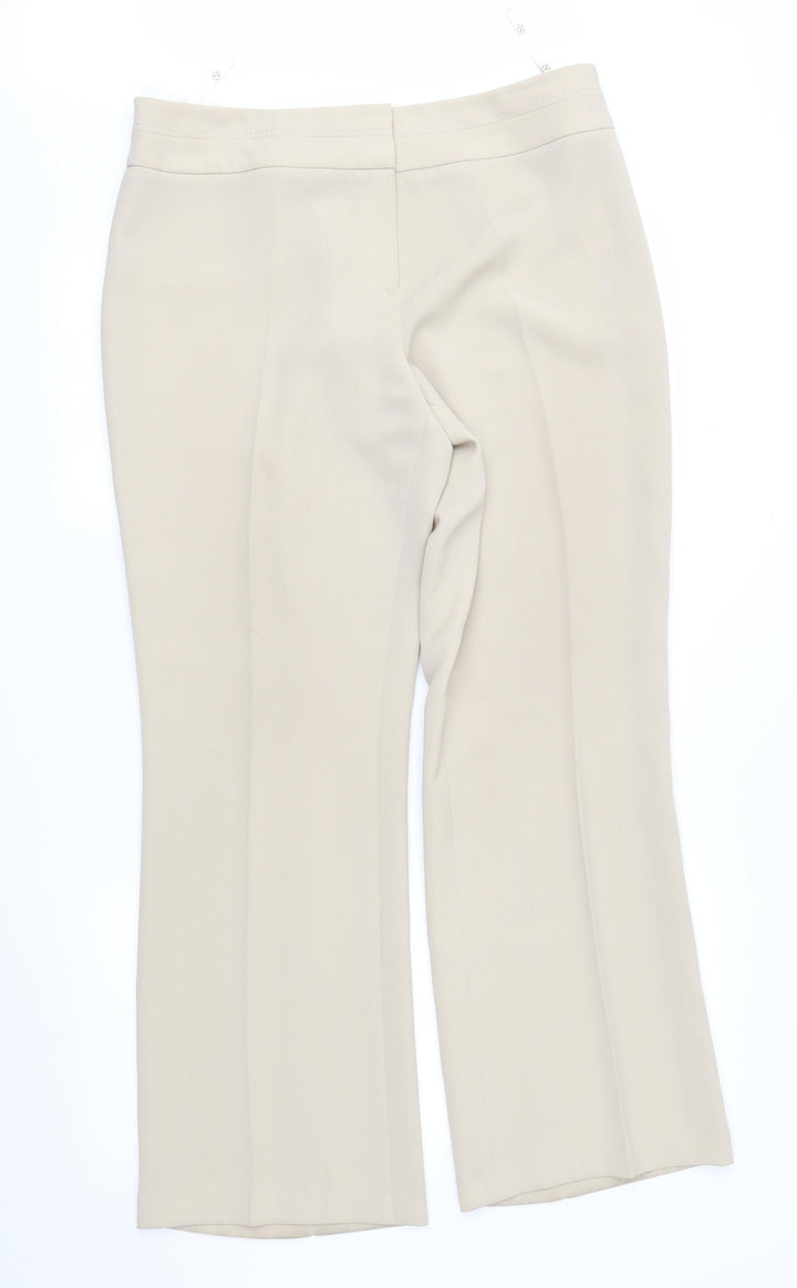 NEXT Womens Beige   Trousers  Size 34 in L30 in