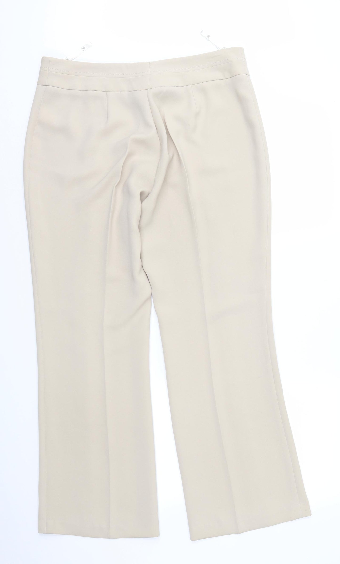 NEXT Womens Beige   Trousers  Size 34 in L30 in