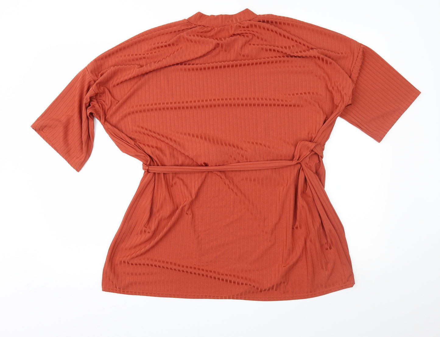Urban Bliss Womens Brown   Tunic Blouse Size L