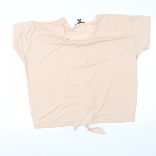 Primark Womens Pink   Basic T-Shirt Size L