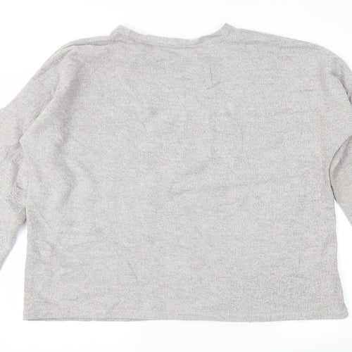 Zara Womens Brown   Pullover Sweatshirt Size S
