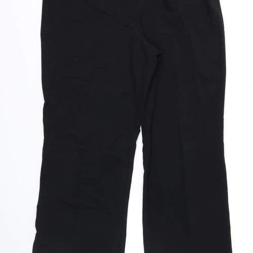 Marks and Spencer Womens Black   Trousers  Size 14 L30 in
