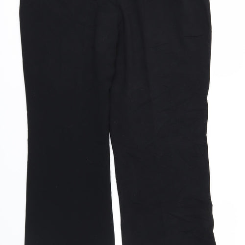 Marks and Spencer Womens Black   Trousers  Size 14 L30 in
