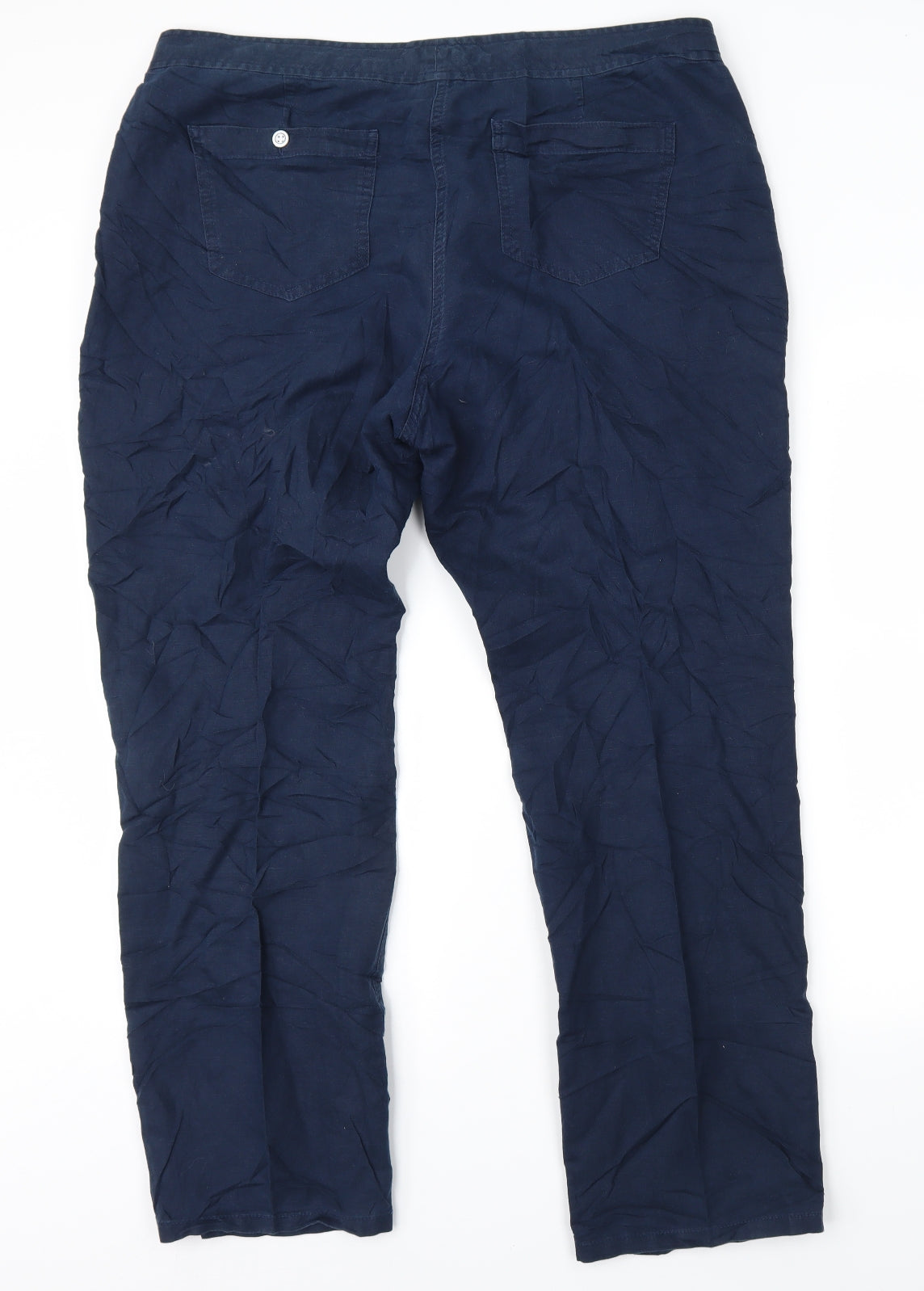 Lands' End Womens Blue   Trousers  Size 18 L30 in