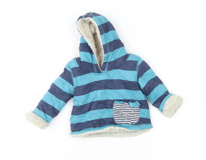 Lilly & Sid Baby Black Striped  Jacket  Size 0-3 Months