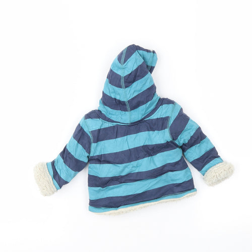 Lilly & Sid Baby Black Striped  Jacket  Size 0-3 Months