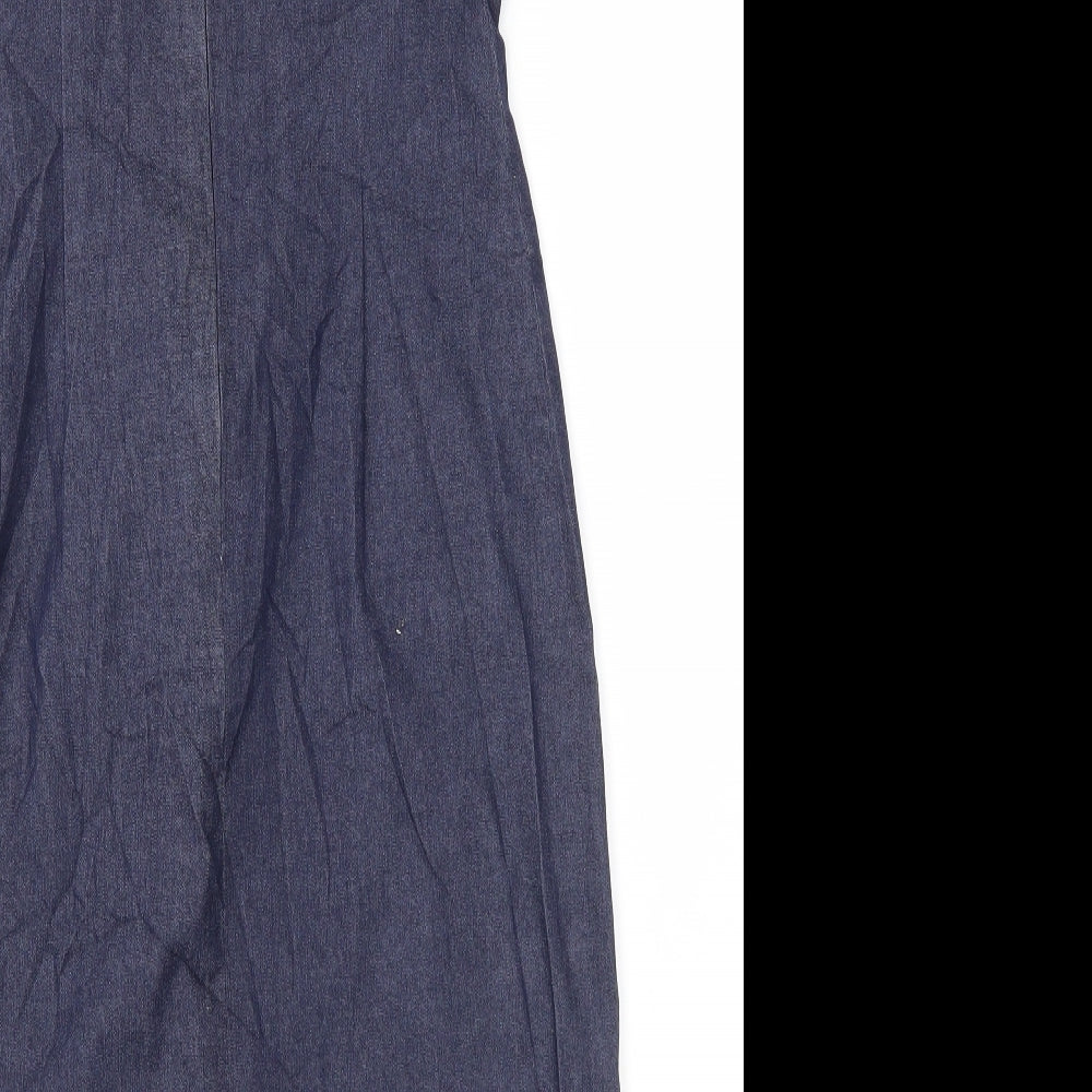 Bay Womens Blue  Denim A-Line  Size 10