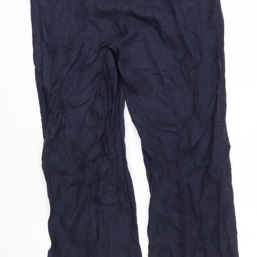 Per Una Womens Blue   Trousers  Size 14 L30 in