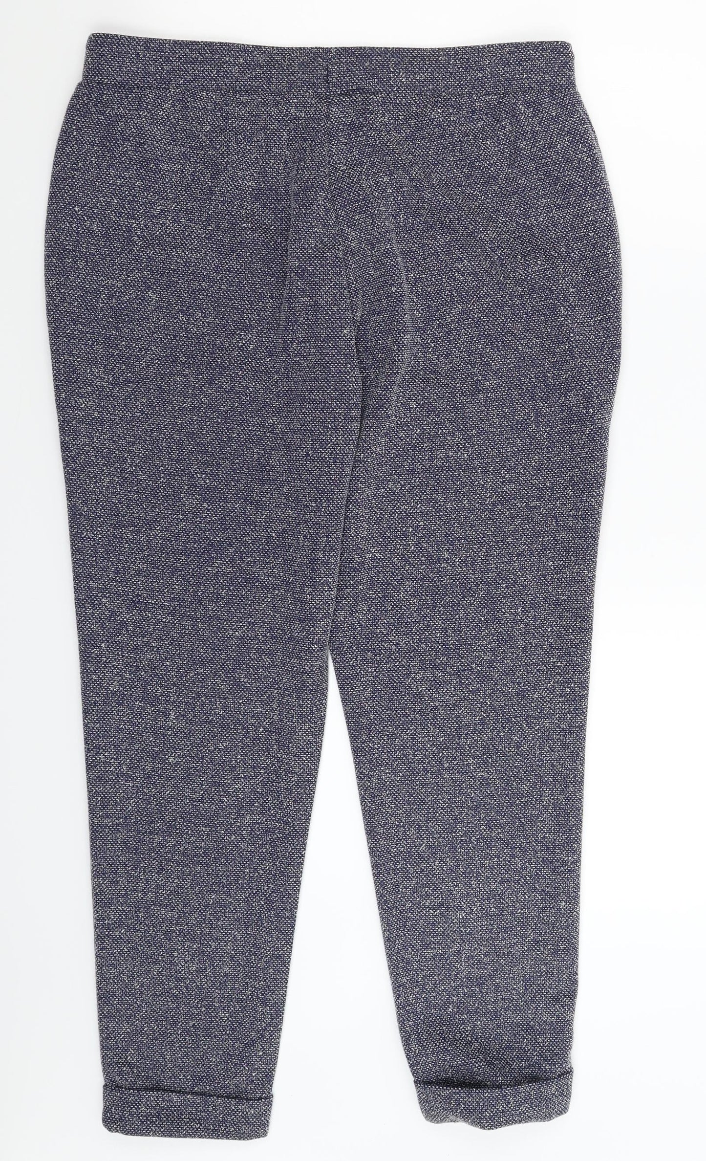 Marks and Spencer Womens Blue   Trousers  Size 12 L26 in