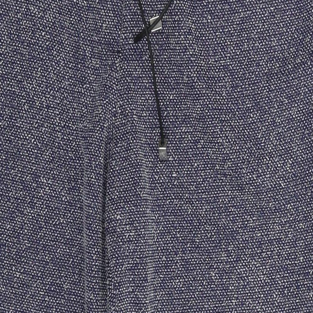 Marks and Spencer Womens Blue   Trousers  Size 12 L26 in