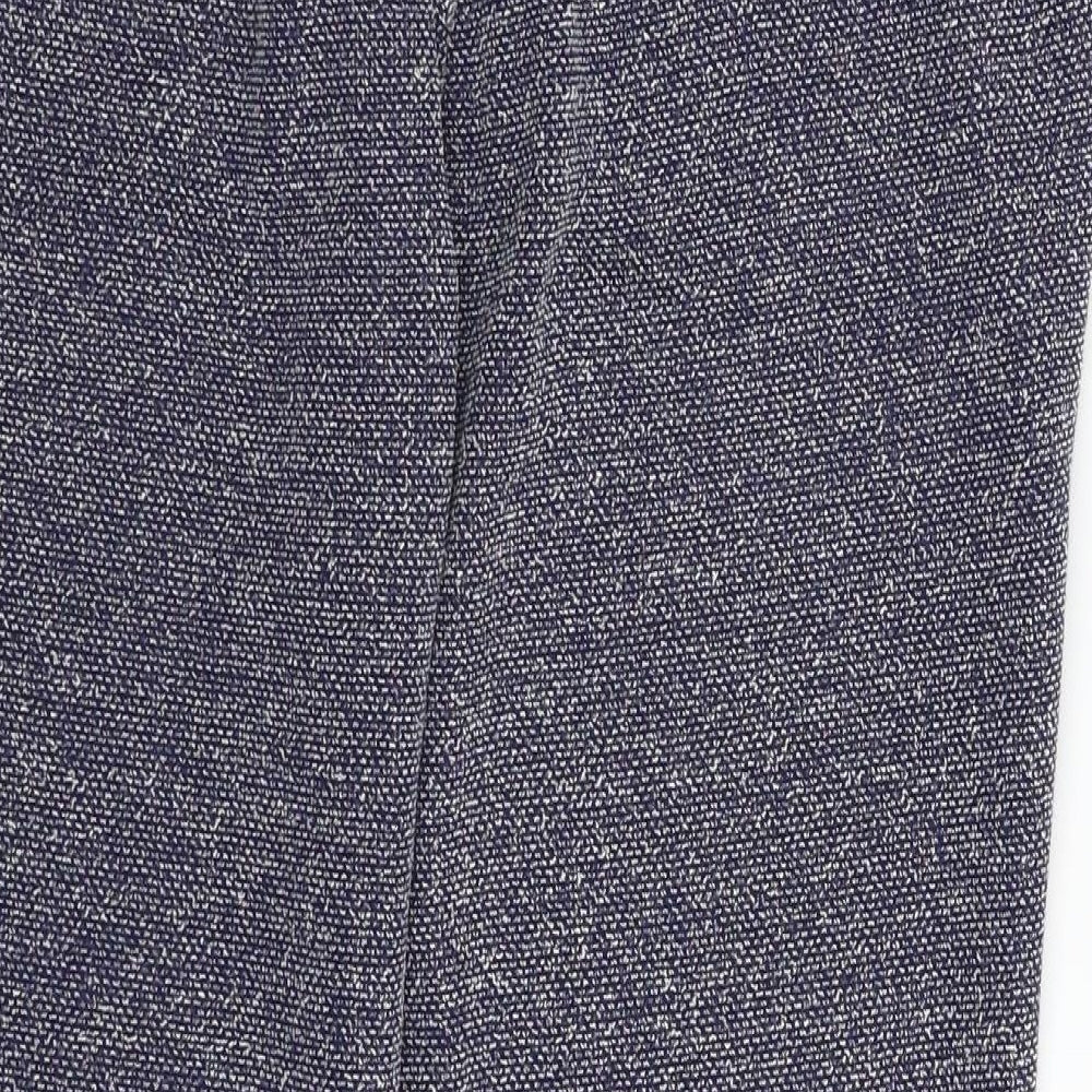Marks and Spencer Womens Blue   Trousers  Size 12 L26 in