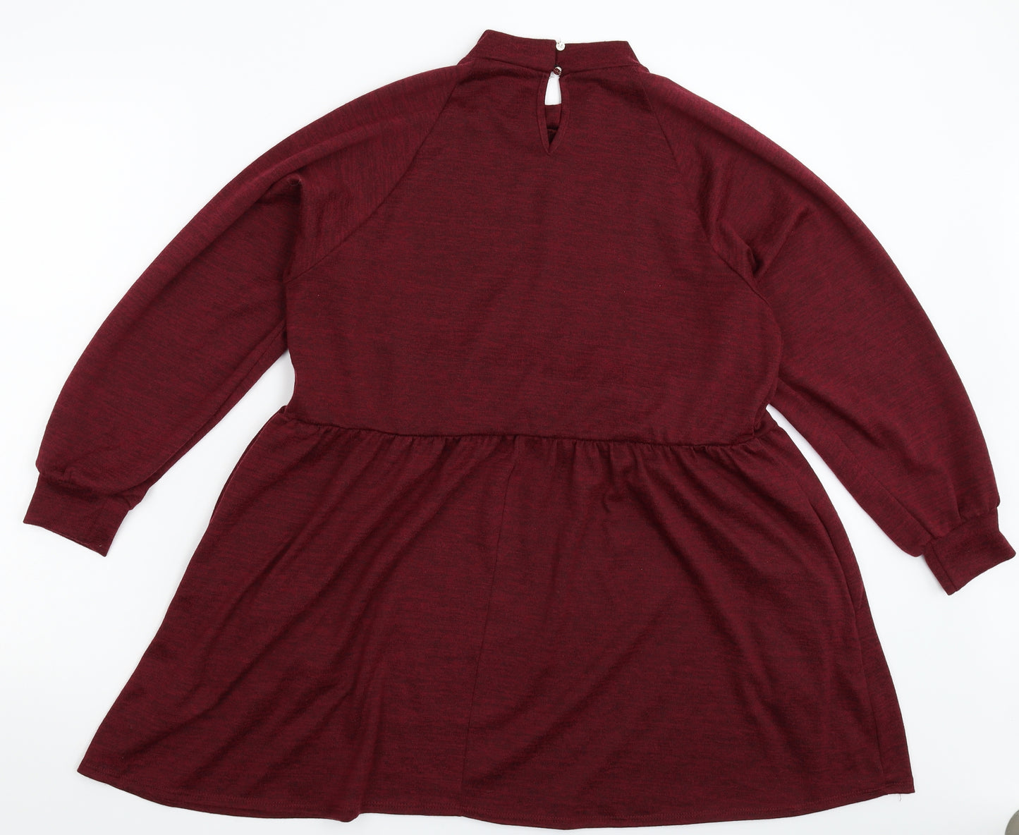 New Look Womens Brown  Knit Jumper Dress  Size 14