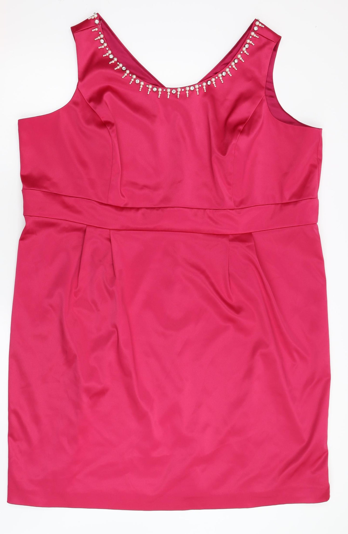 Joanna Hope Womens Pink   Sheath  Size 30