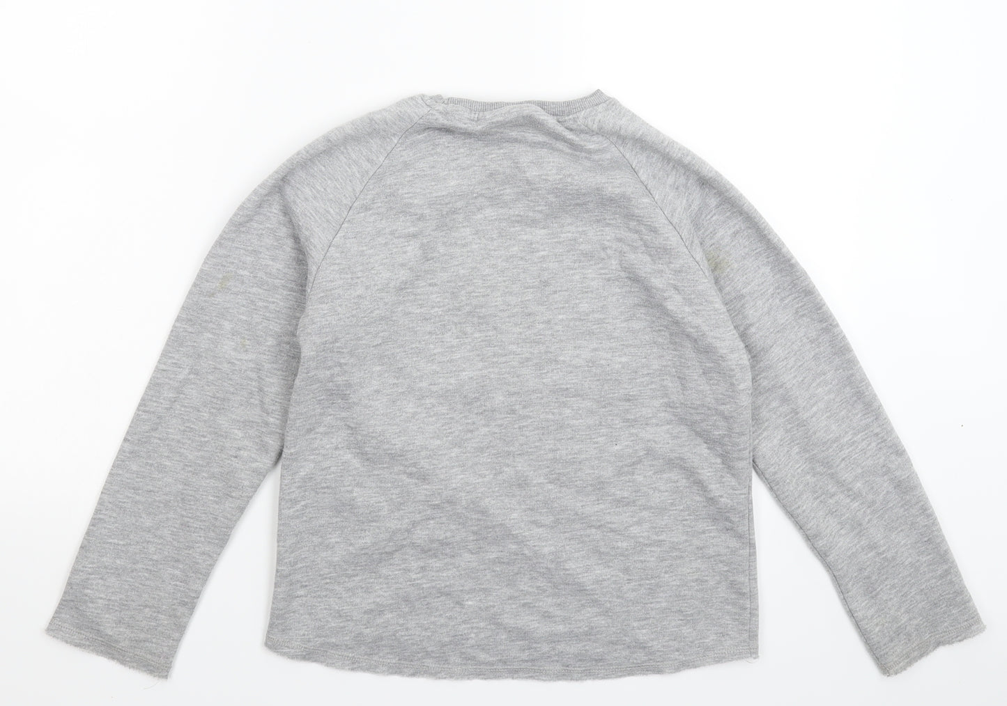 Zara Girls Grey   Pullover Sweatshirt Size 9-10 Years