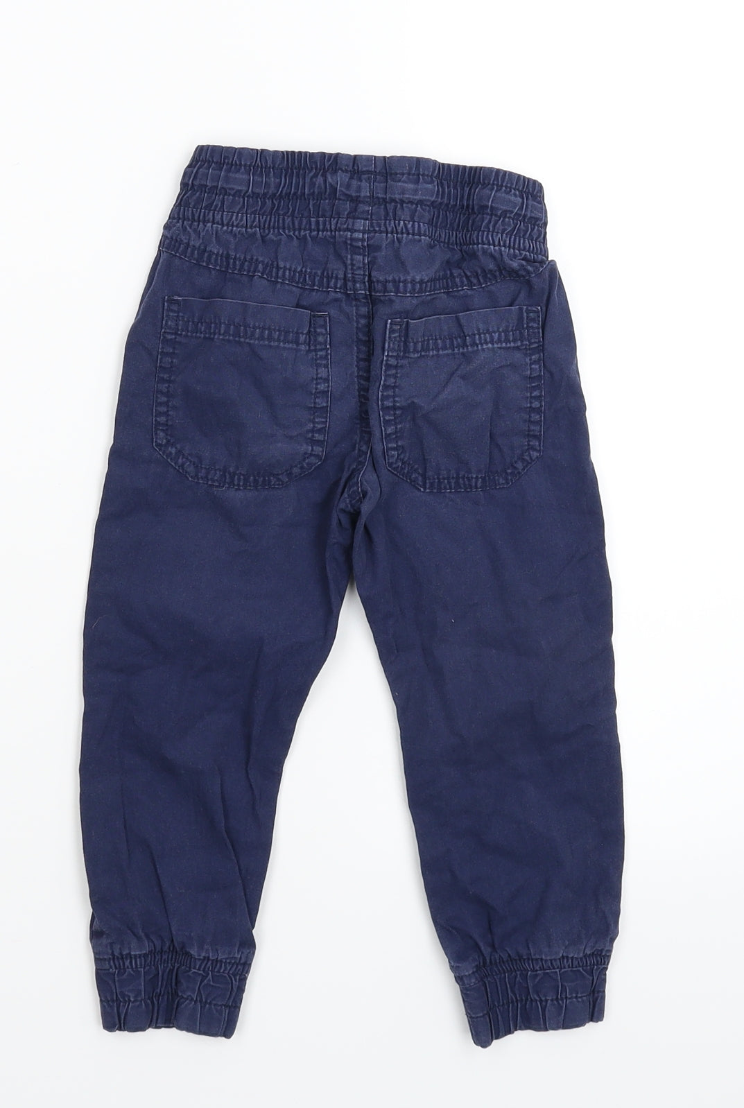 F&F Boys Blue   Cargo Trousers Size 2-3 Years
