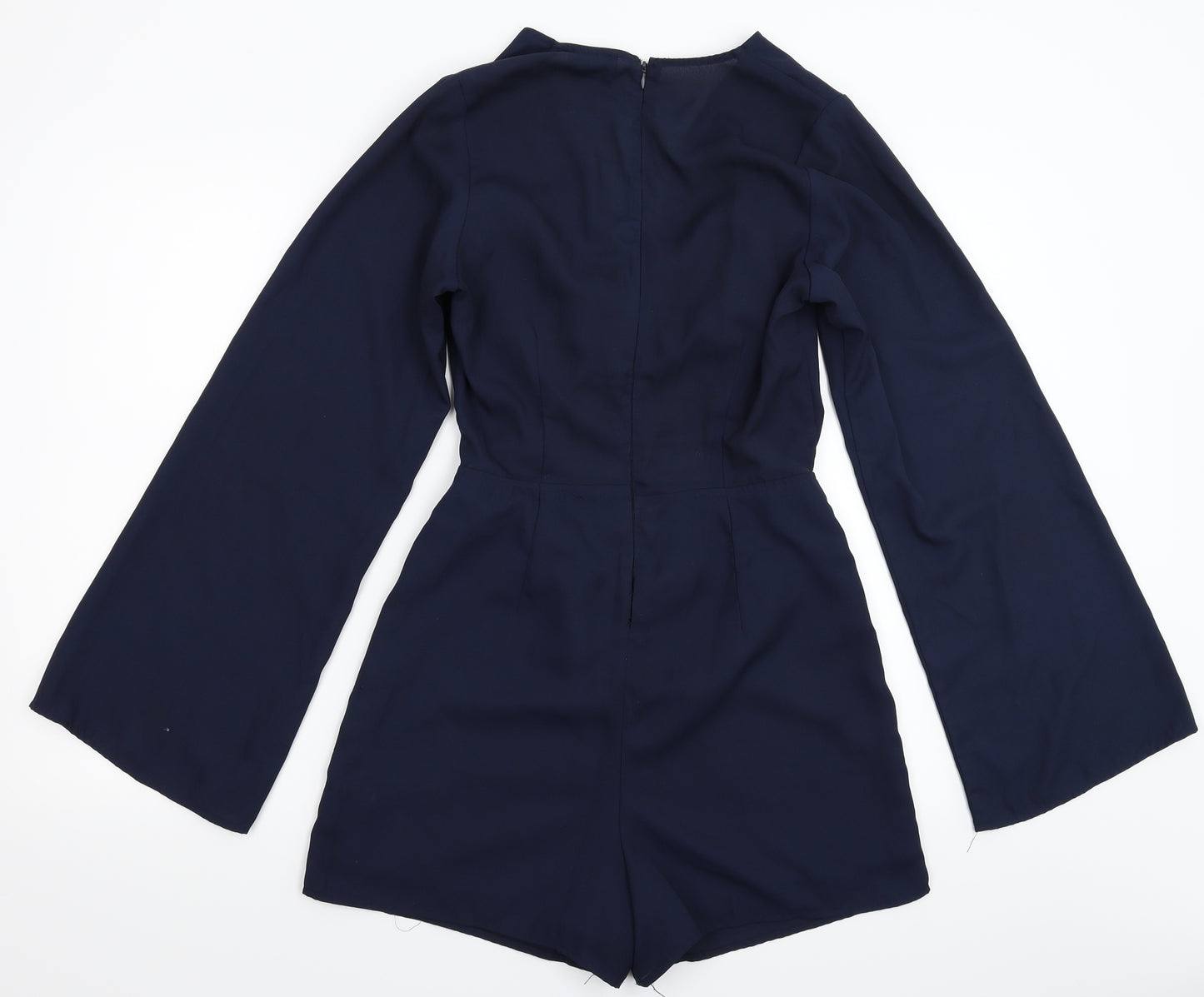 PRETTYLITTLETHING Womens Blue   Jumpsuit One-Piece Size 10 L3 in