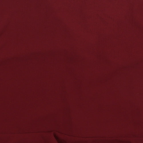 Boohoo Womens Brown   Basic Blouse Size 10