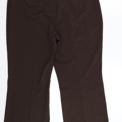 Marks and Spencer Womens Grey   Dress Pants Trousers Size 16 L29 in