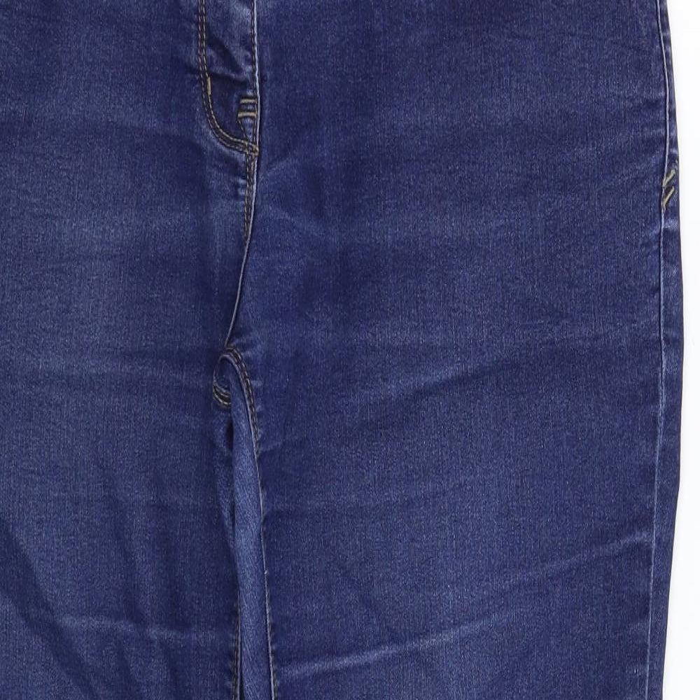 NEXT Womens Blue  Denim Straight Jeans Size 14 L27 in