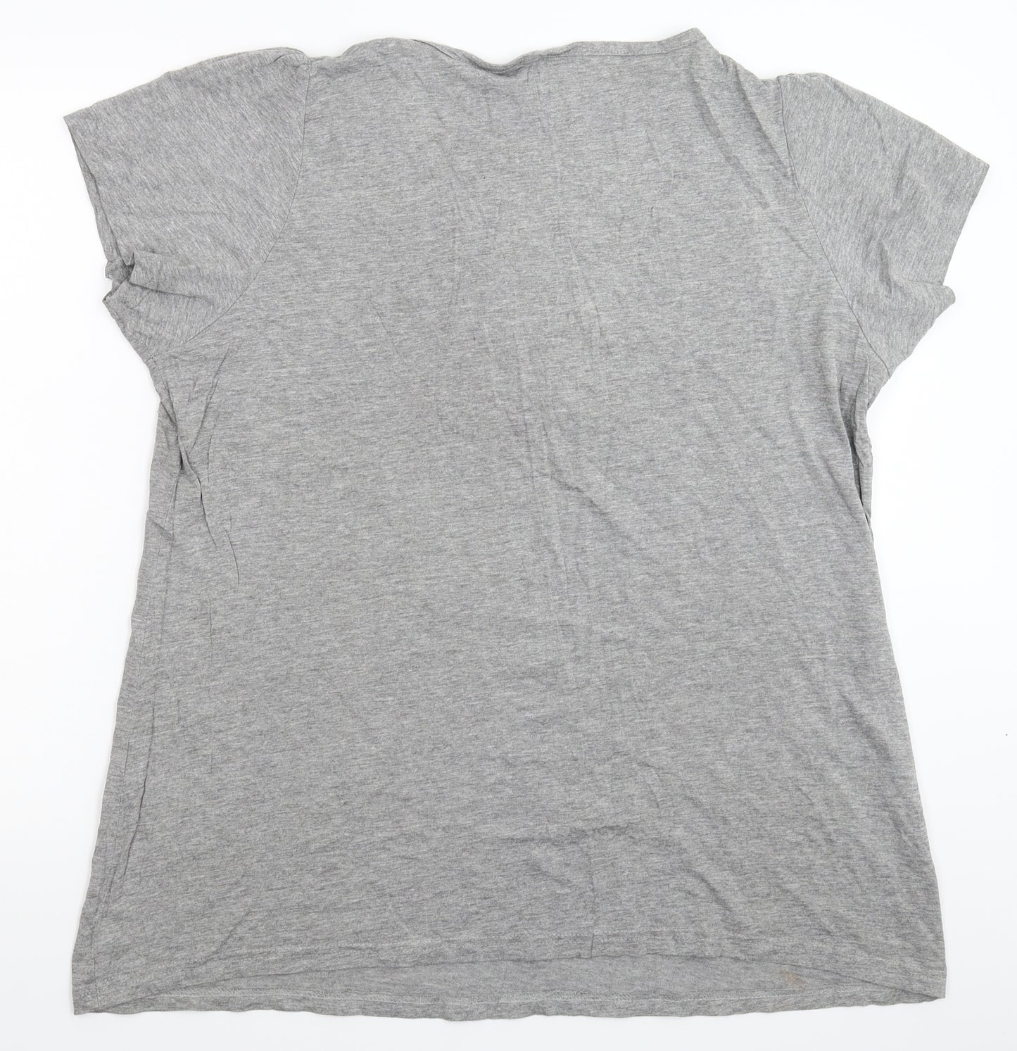 Union Blues Womens Grey   Basic T-Shirt Size 22
